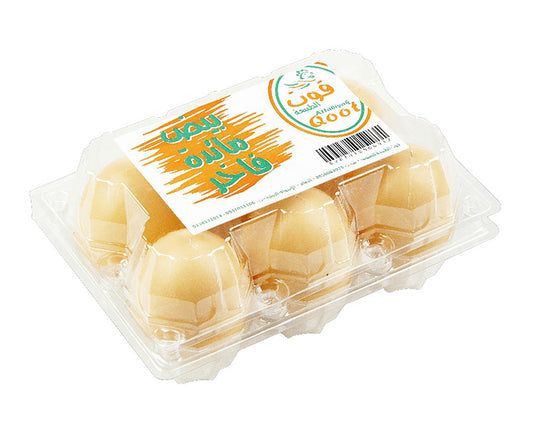 Boîte de 6 à œufs de Poules